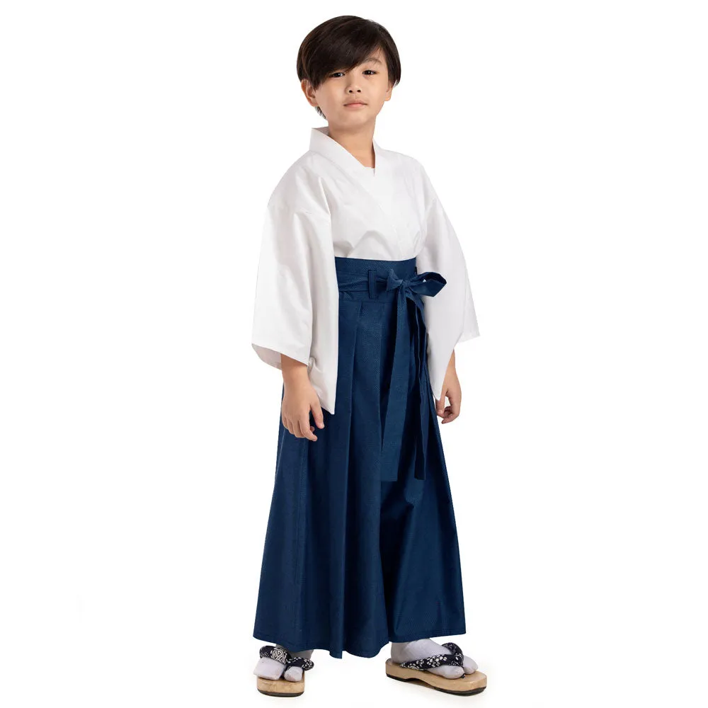 Kyudo Archer Kids Samurai Kimono Hakama Costume