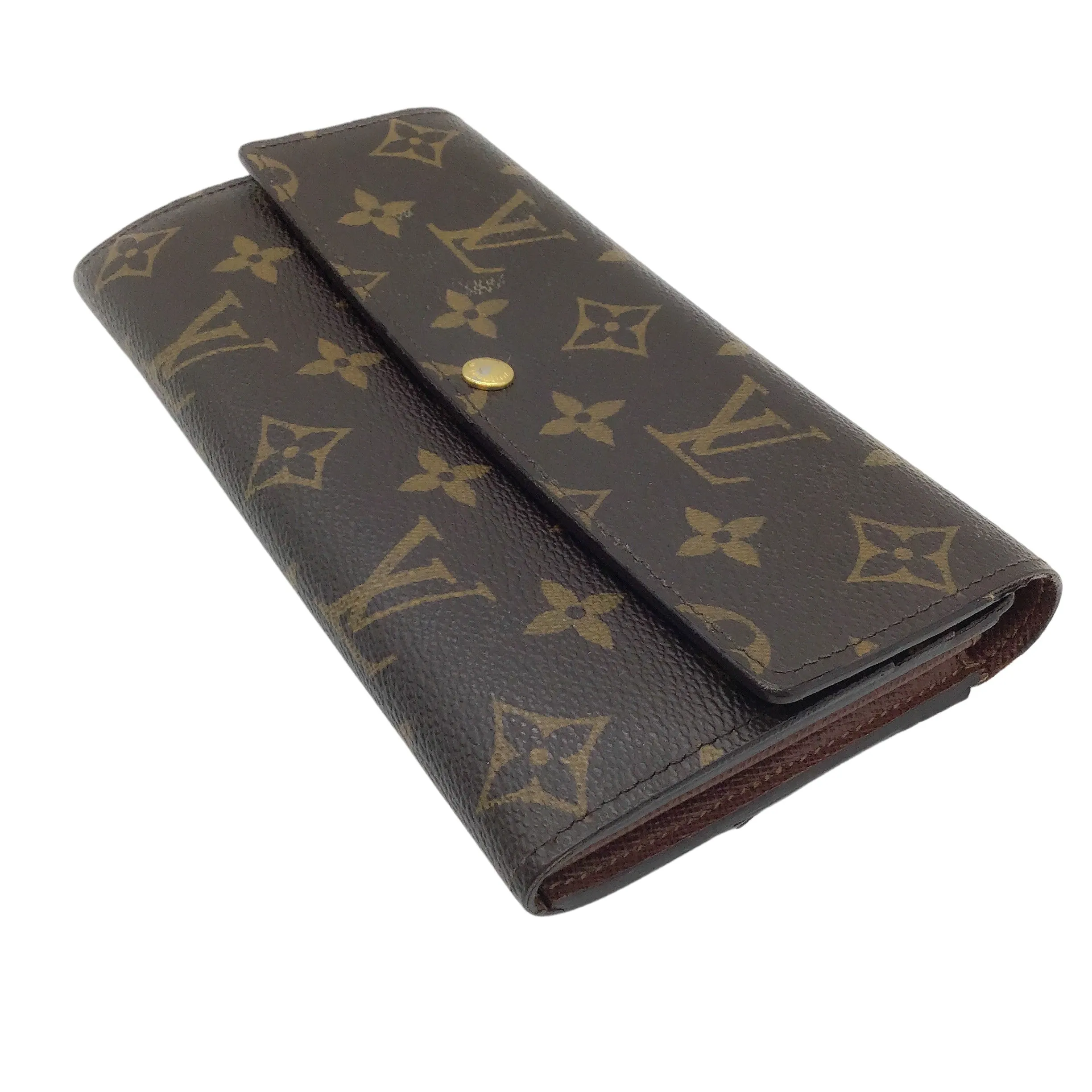 Louis Vuitton Monogram Canvas Porte Tresor Wallet