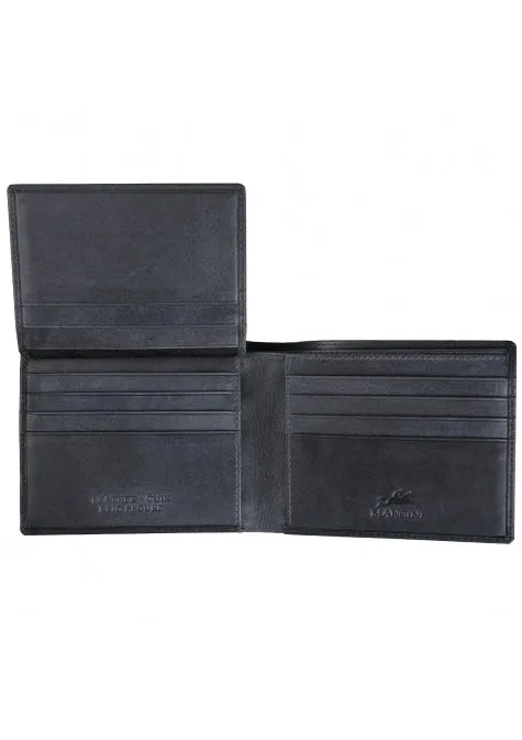 Mancini Leather Men's Wallet Left Wing RFID Billfold