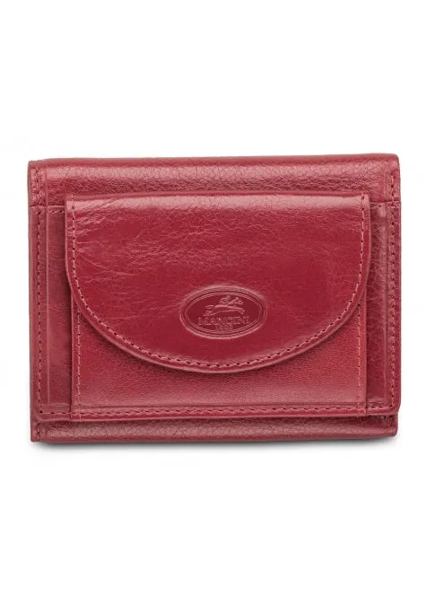 Mancini Leather Men's Wallet with Trifold Wing RFID