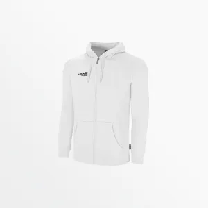 MEN BASICS FLEECE ZIP UP HOODIE