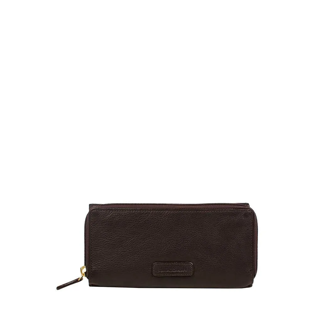 Mina RFID Blocking Trifold Leather Wallet