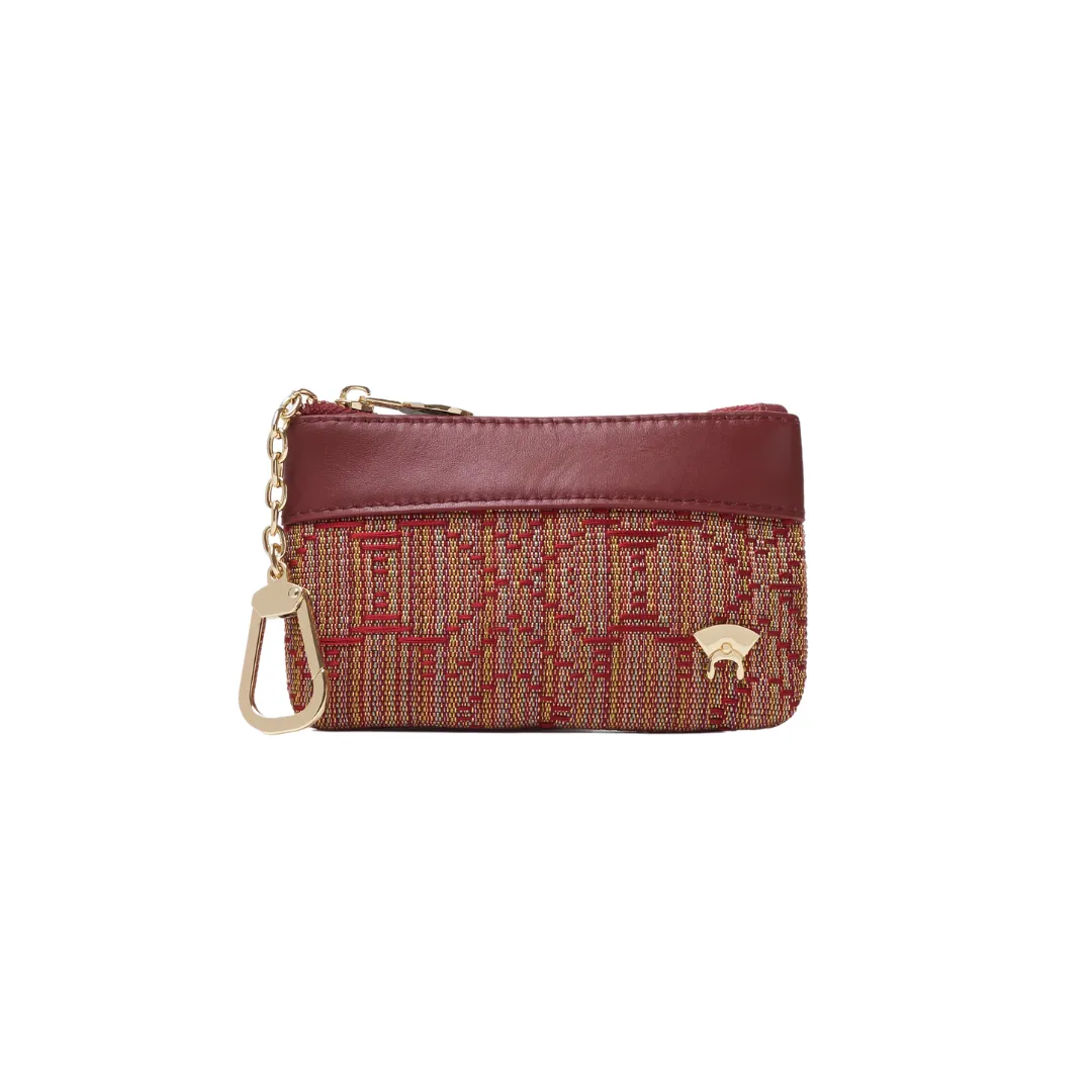 Ola Mini-Pouch - Red & Gold