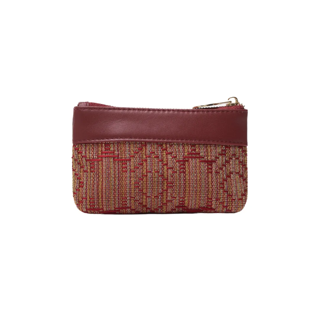 Ola Mini-Pouch - Red & Gold