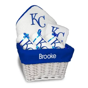 Personalized Kansas City Royals Medium Basket - 6 Items