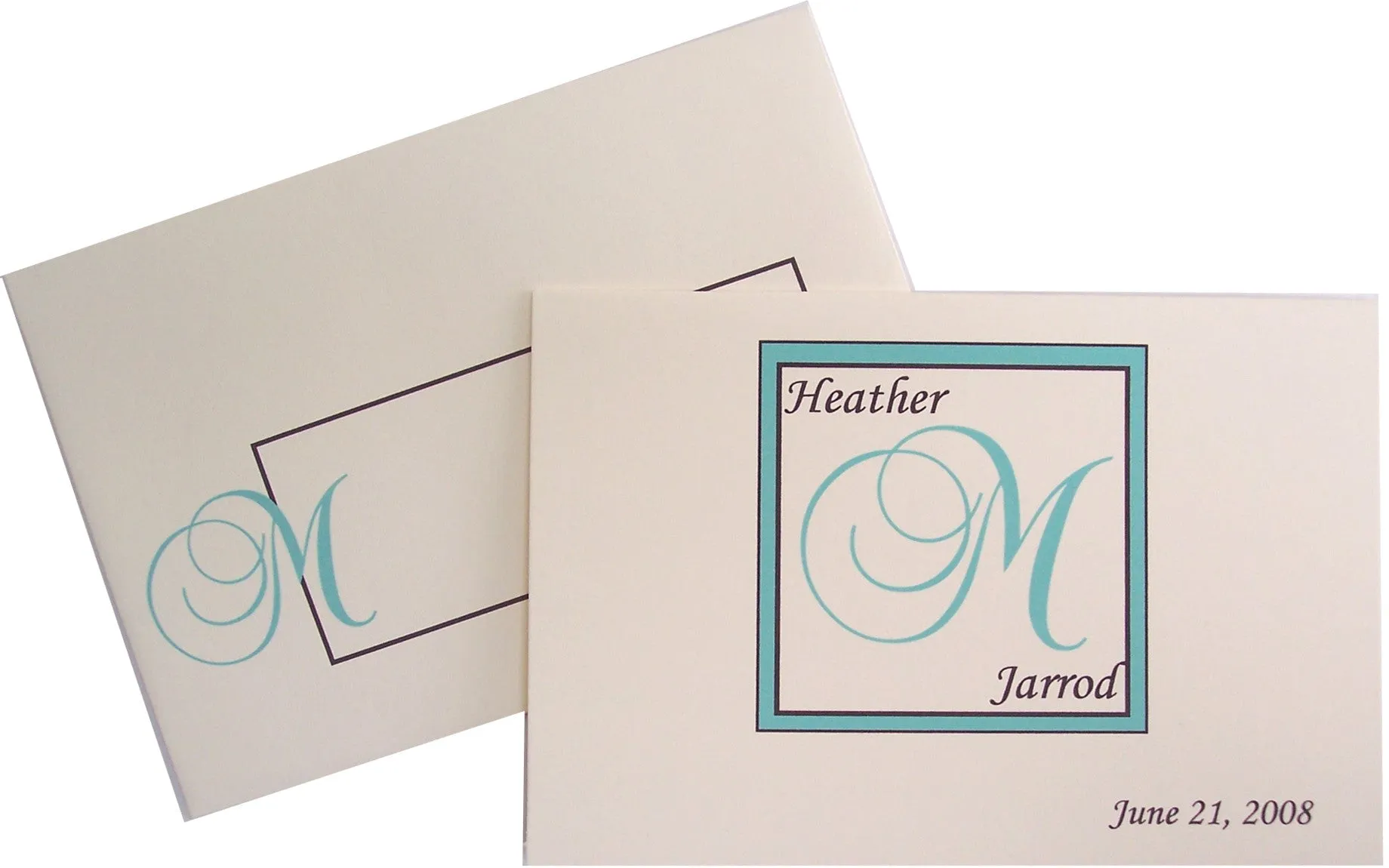 Pocket-fold Wedding Invite