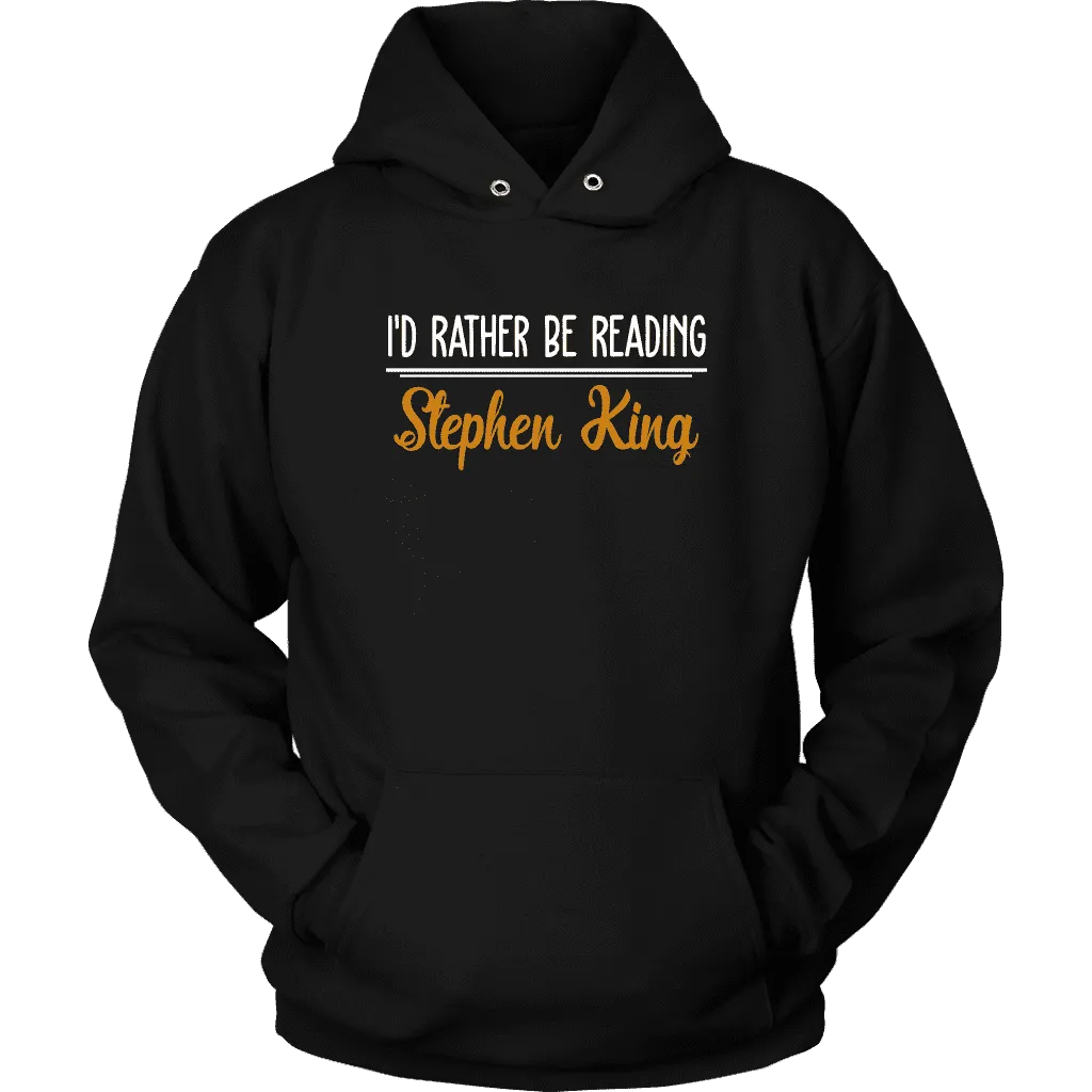 "I'd Rather Be Reading SK" Hoodie