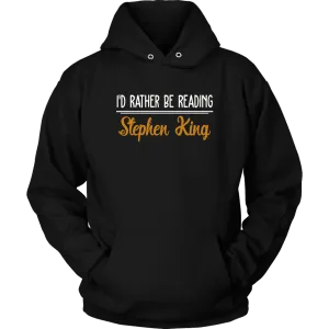 "I'd Rather Be Reading SK" Hoodie