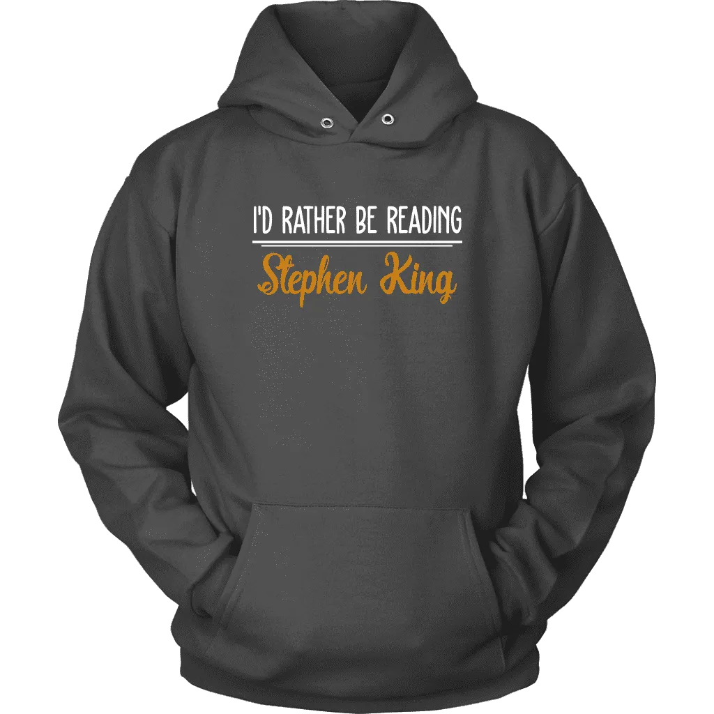 "I'd Rather Be Reading SK" Hoodie