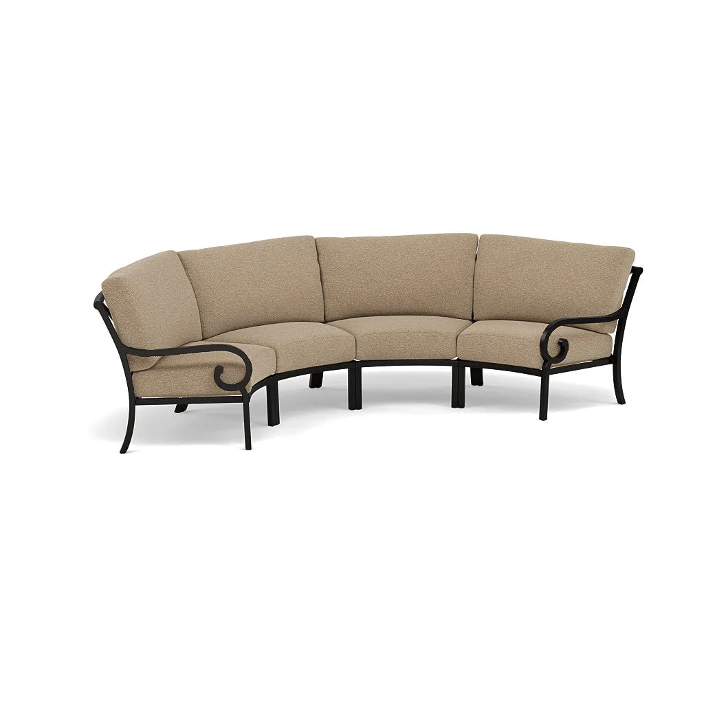 Rancho 4-Seat Curved Sectional