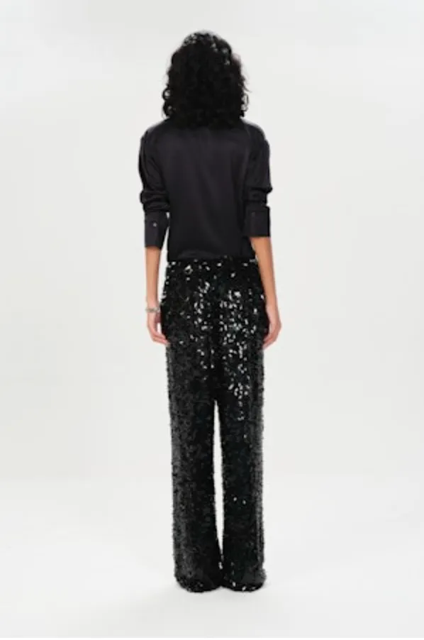 RUFINO AURORA PANTS - BLACK