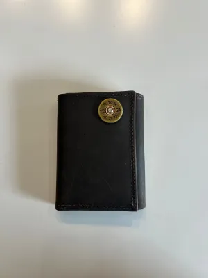 Shotshell Leather Trifold Wallet