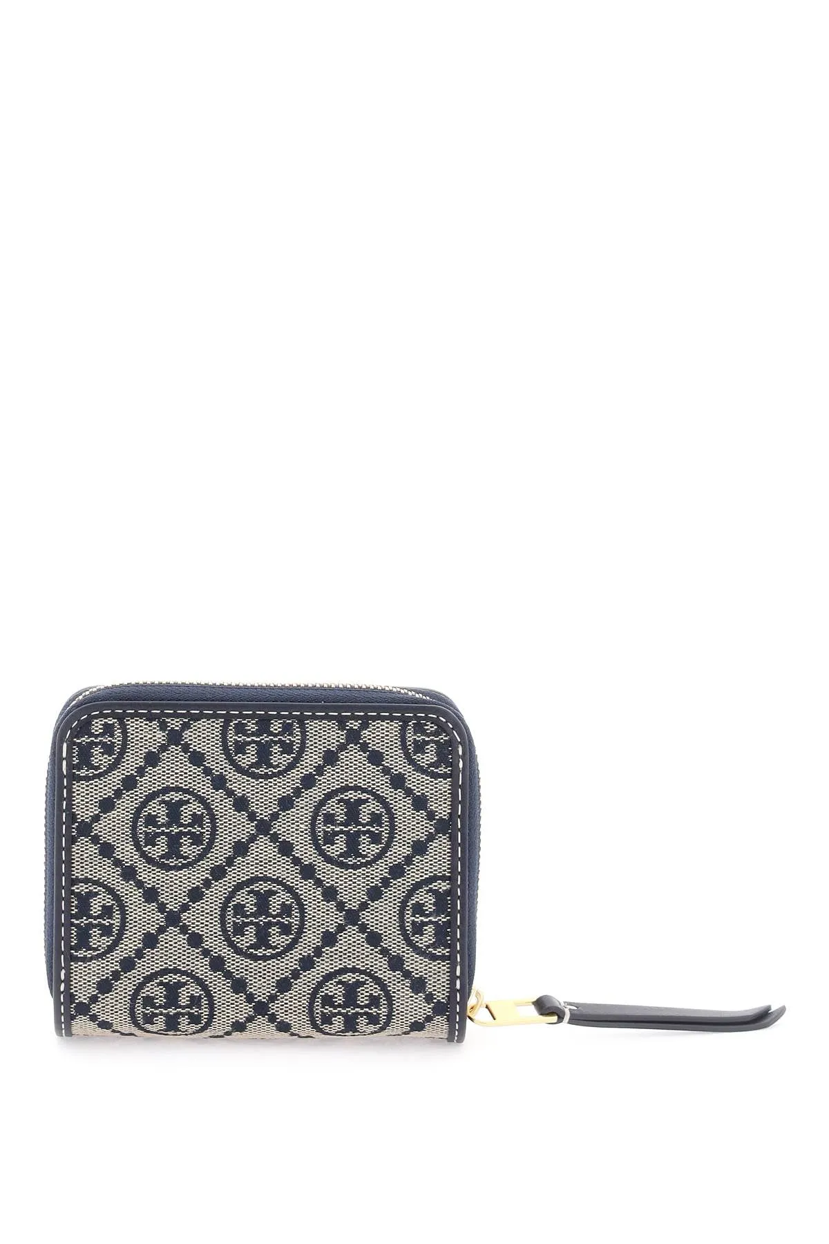 Tory burch t monogram bi-fold wallet