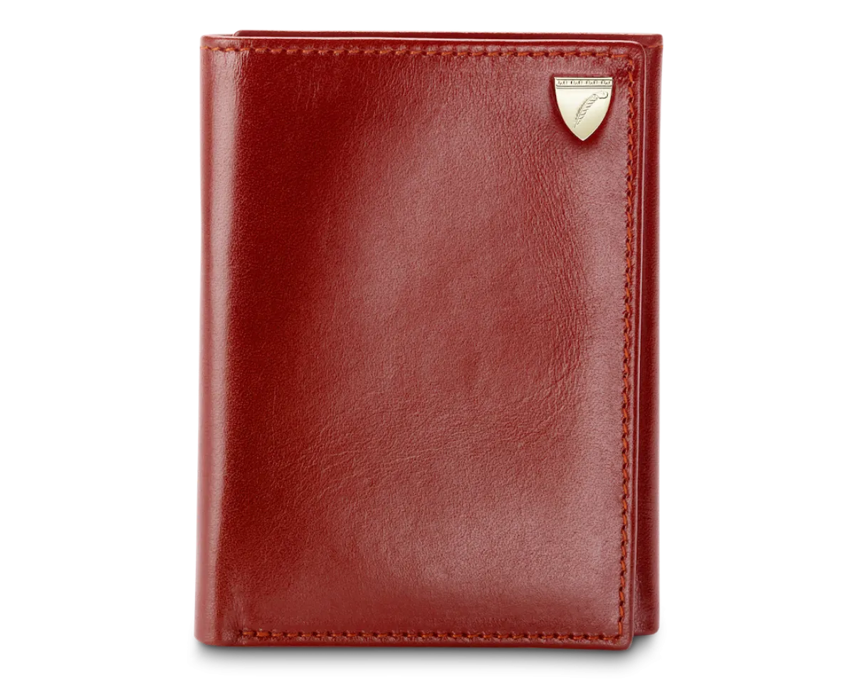 Trifold Wallet – Smooth Cognac