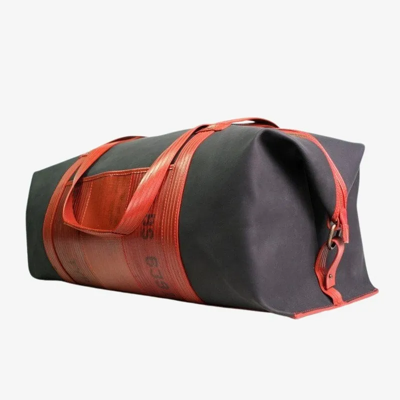 Weekend Bag Red Made Of Firehose/Parachute silk