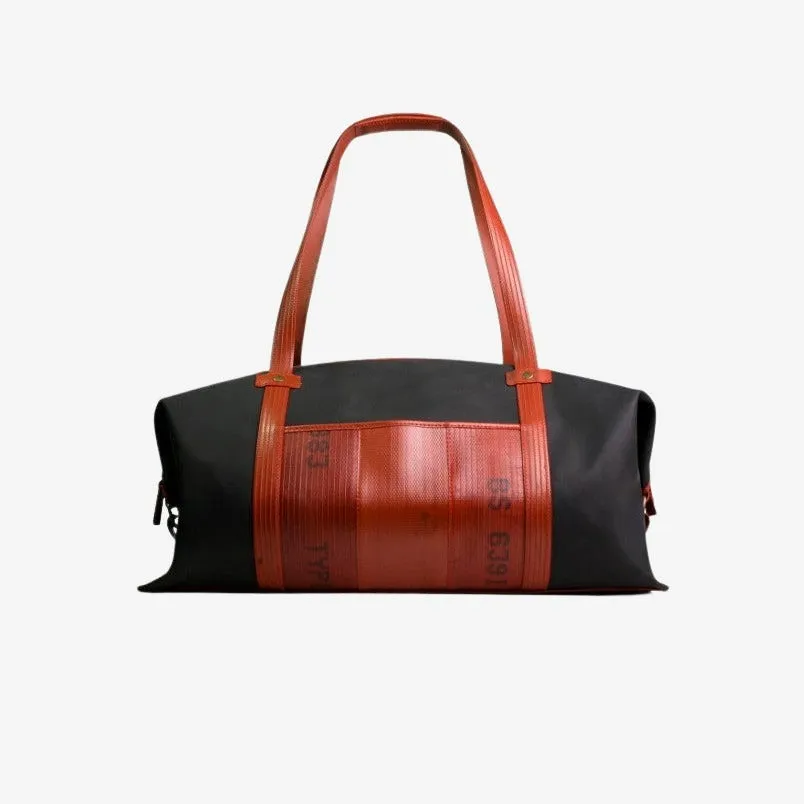 Weekend Bag Red Made Of Firehose/Parachute silk