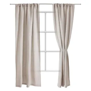 Zelva Curtain Set [Natural]