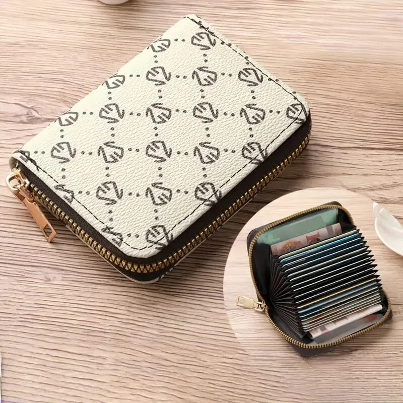 Zipper Around Credit Card Holder