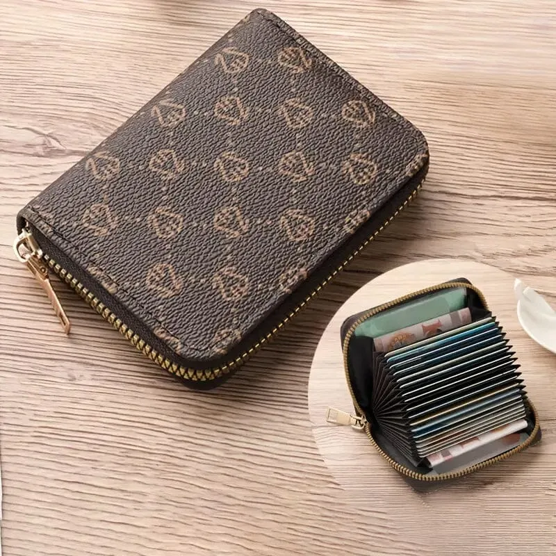 Zipper Around Credit Card Holder