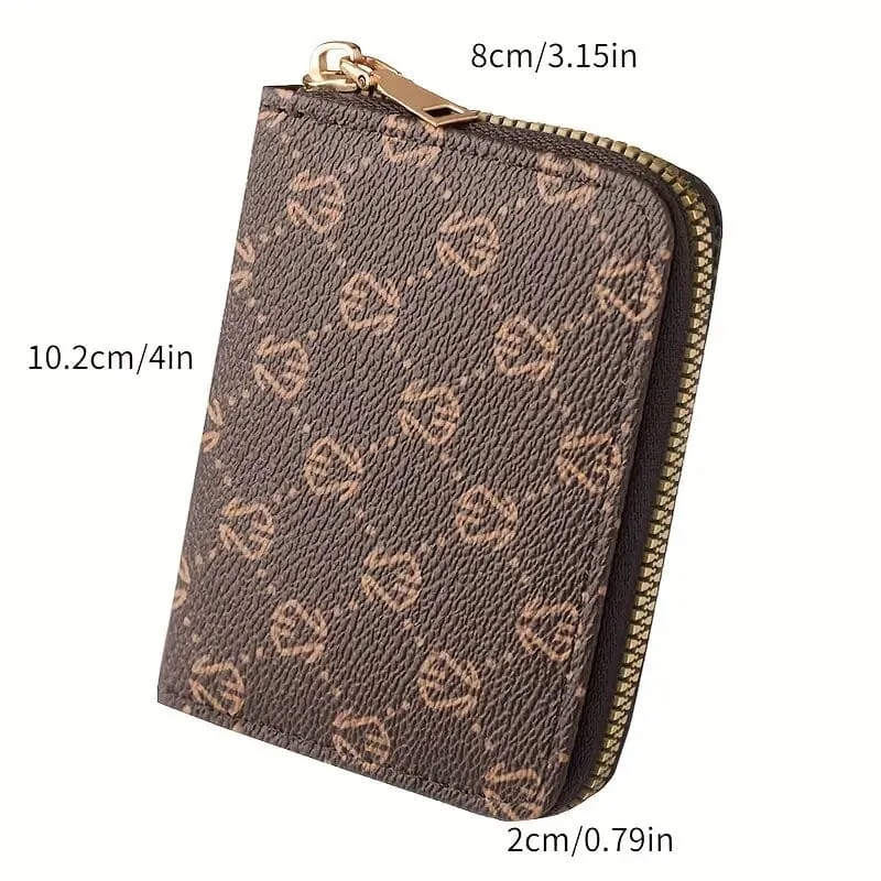 Zipper Around Credit Card Holder