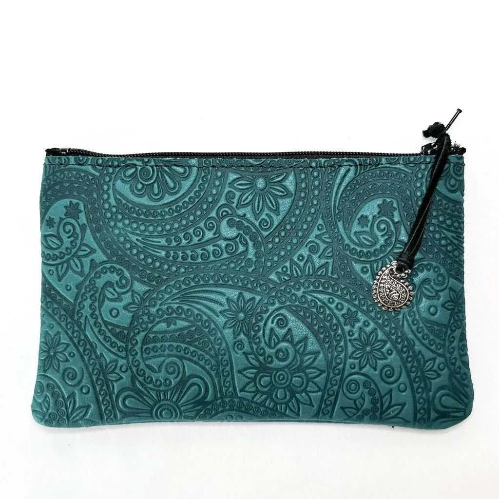 Zipper Pouch, Paisley